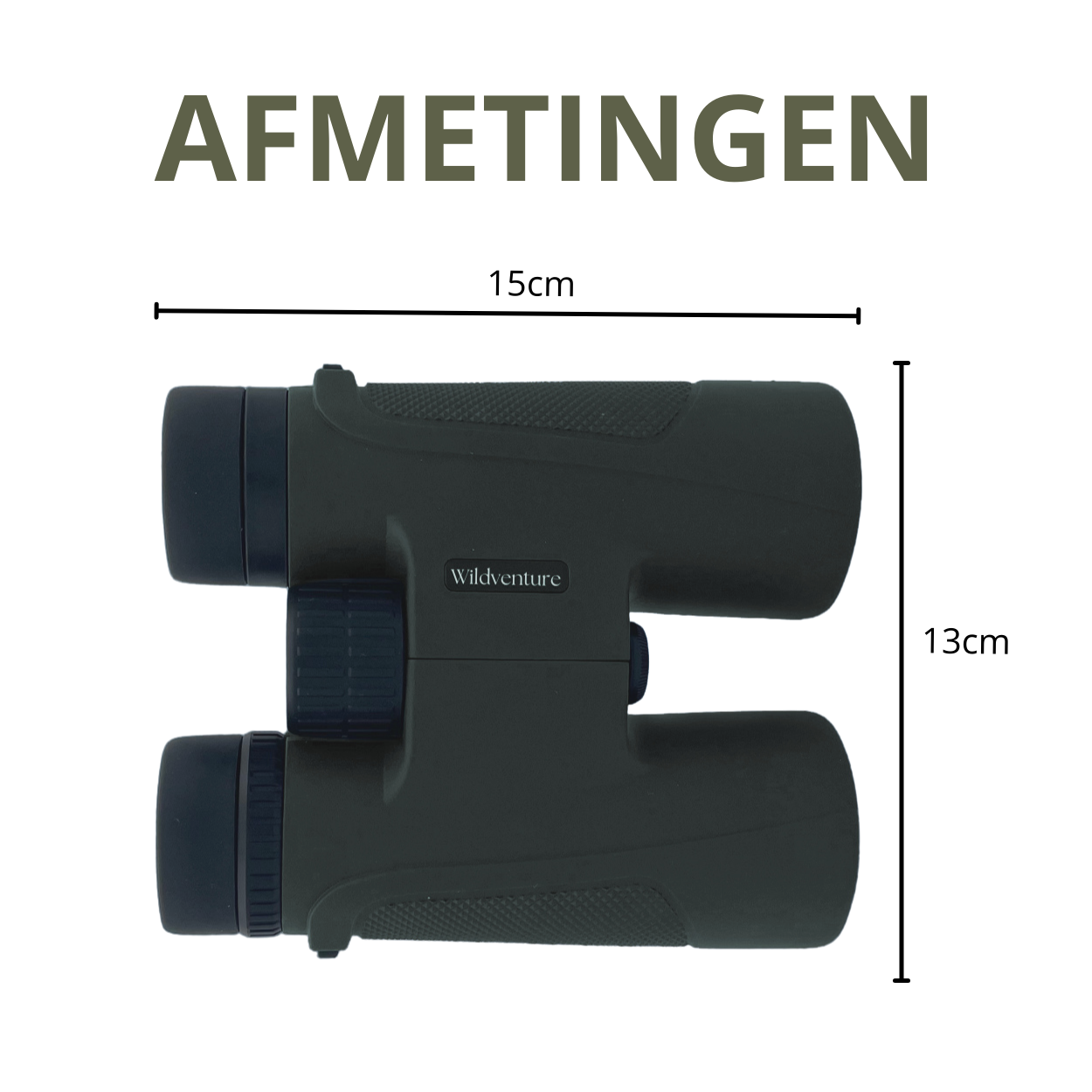 VERREKIJKER - GROEN 12x42
