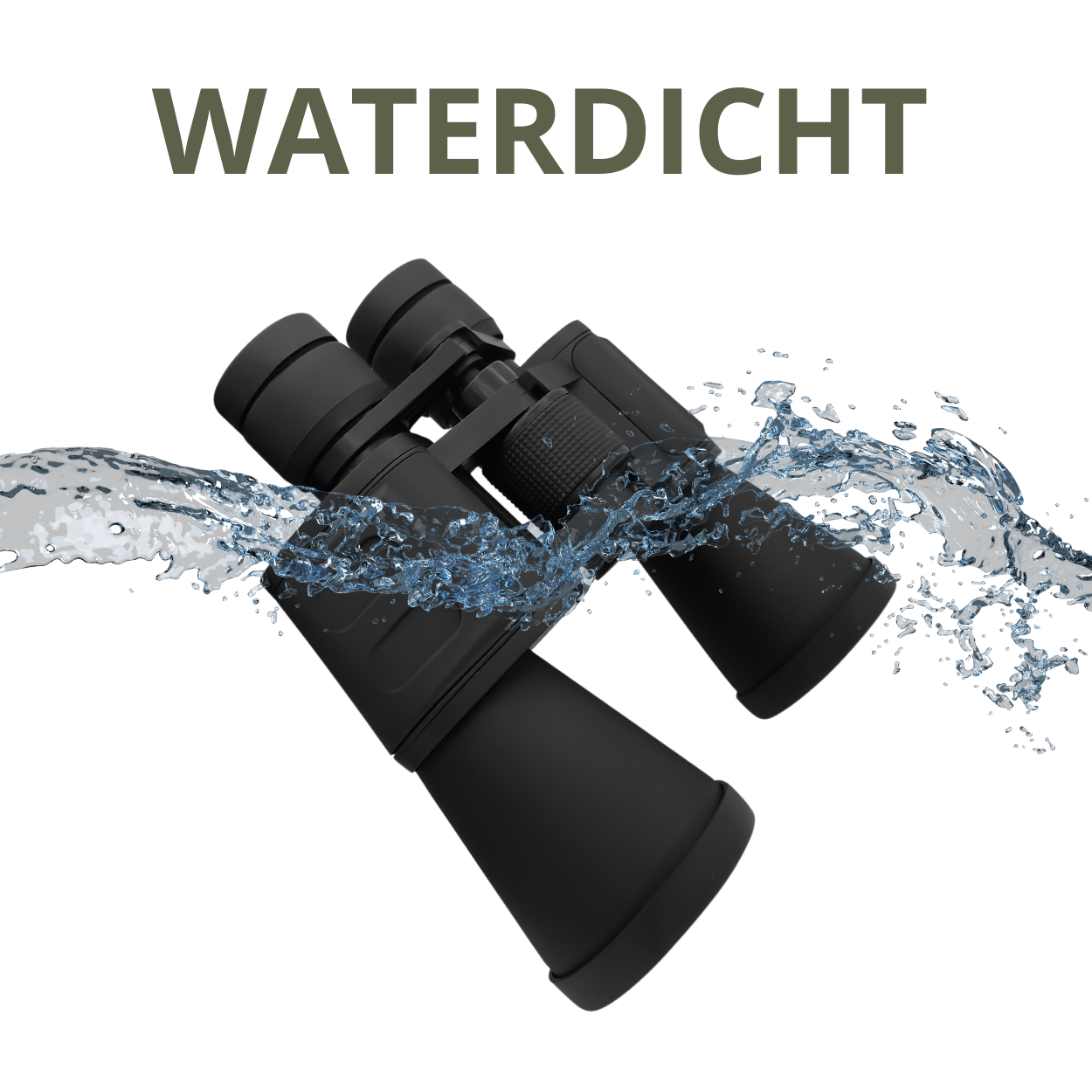 VERREKIJKER - ZWART 20x50
